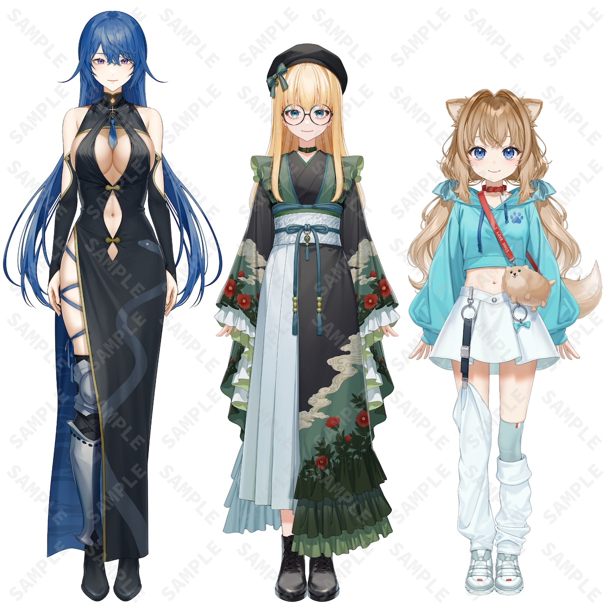 Vtuber、IRIAM、ゲーム等立ち絵描きます 企業実績多数！ハイクオリティなイラストをお届けします！ イメージ6