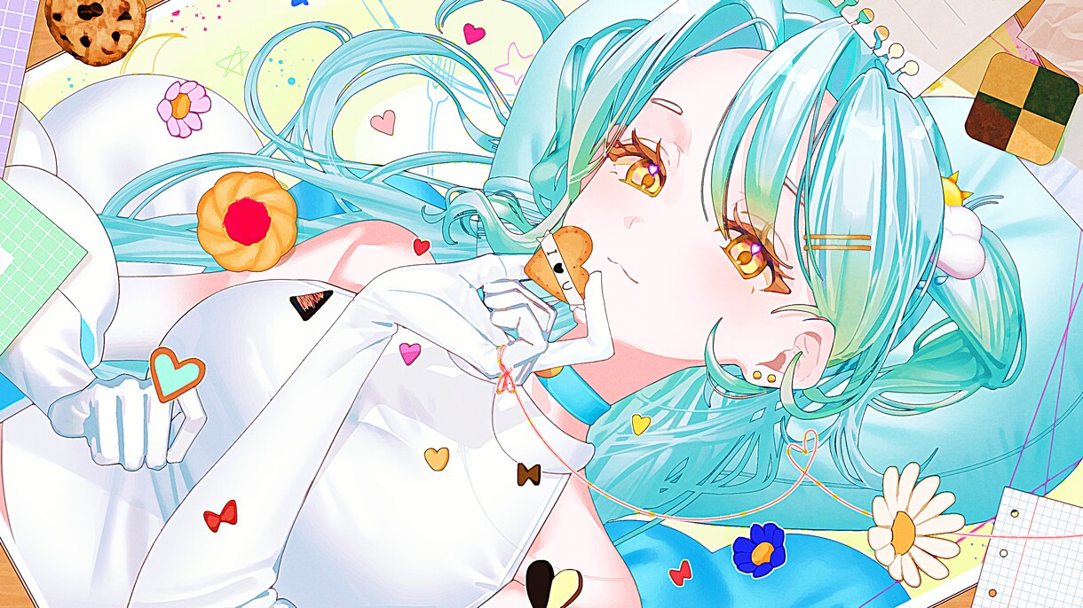 キュートでラブリーな女の子のイラストをご提供します キャラクターデザインからイラスト完成まで、お任せ下さい ♪ イメージ6