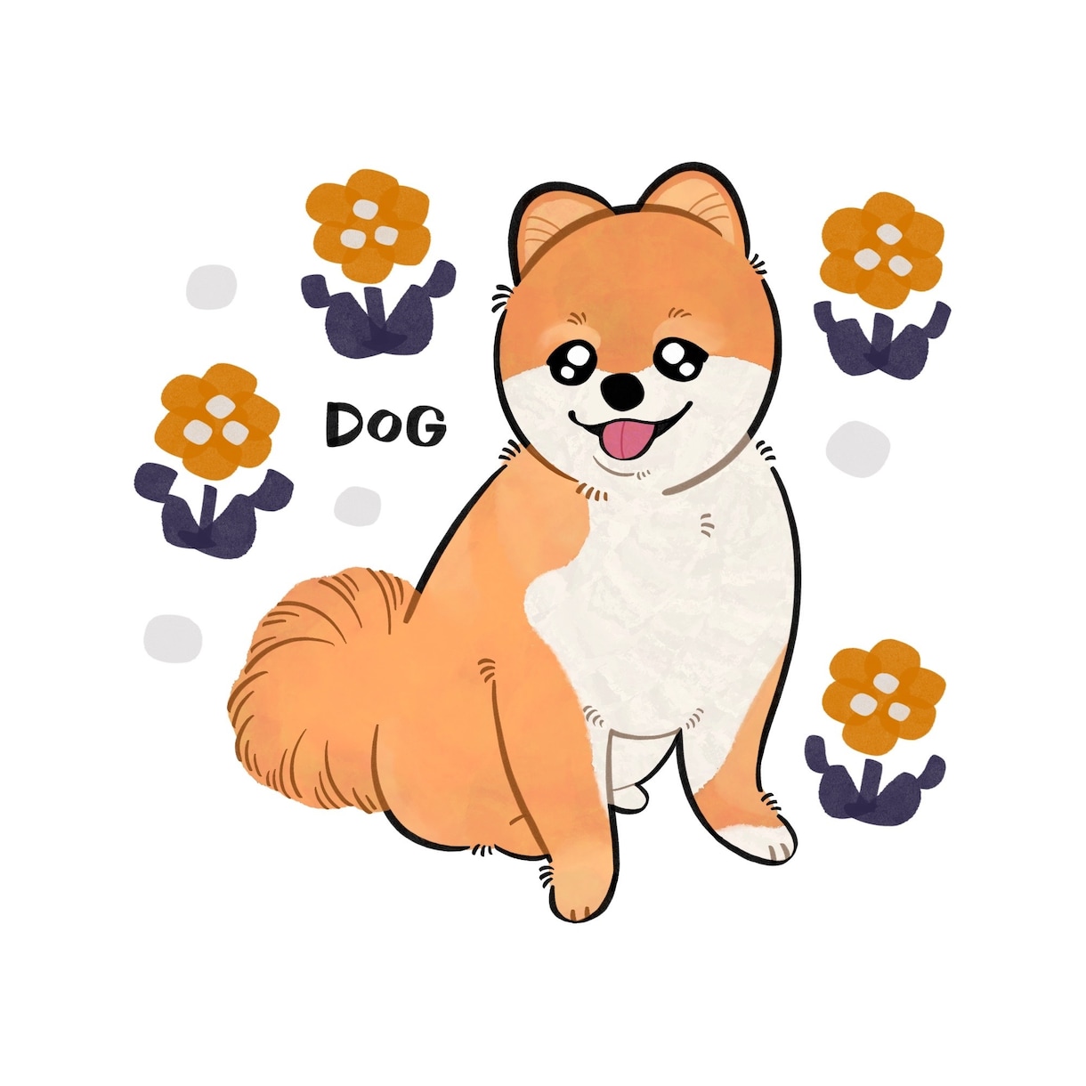 愛しのペットやお好きな動物！描きます 手書きでゆるゆる、ほんわかイラスト イメージ6