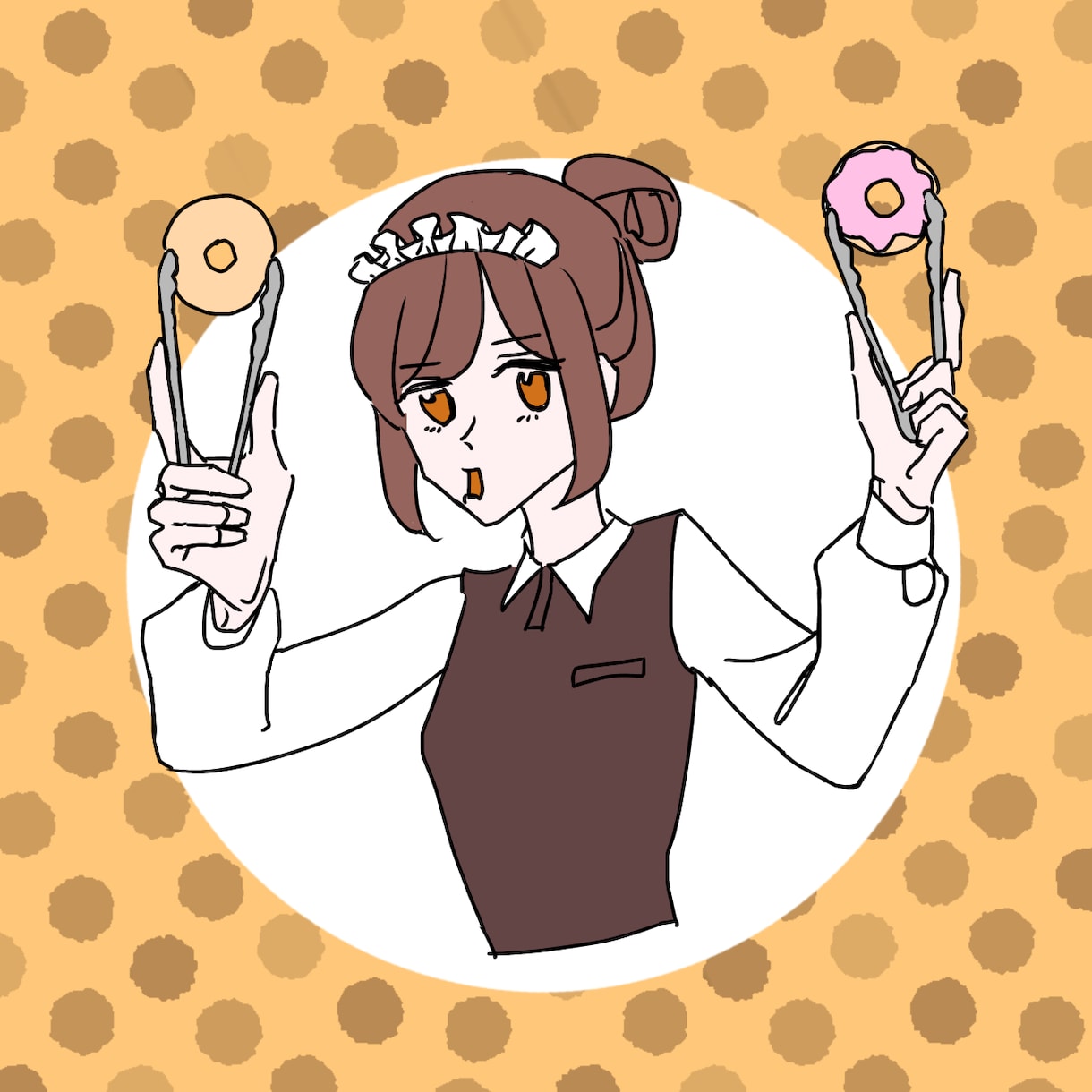 買い切り！画像の完成済みイラストを販売します SNSのアイコンなどにご利用いただけます！ イメージ1
