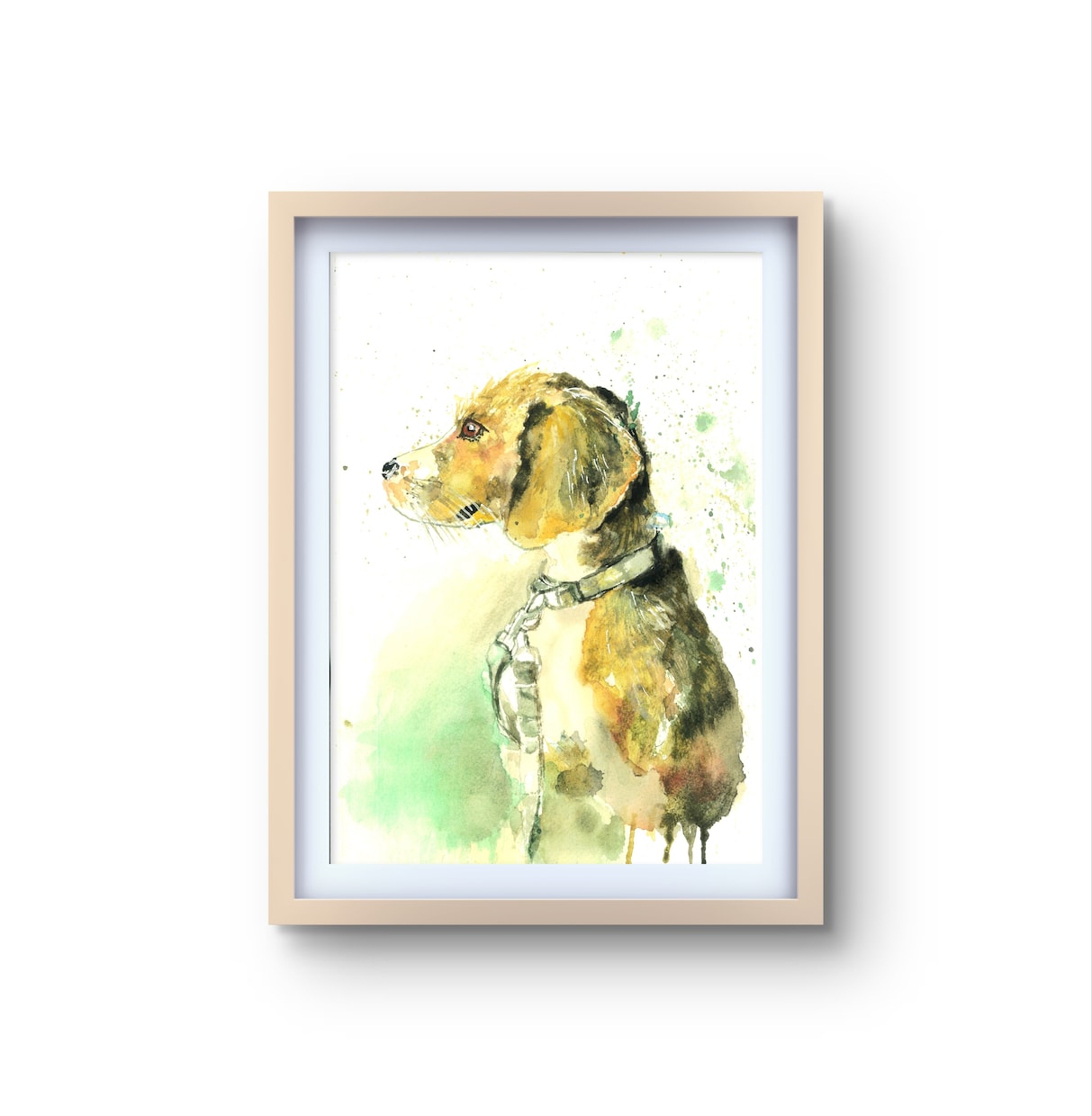 あなたの可愛いわんちゃんを、絵画に仕上げます ペットの似顔絵・肖像画オーダー『まなペットアート』横浜・東京 イメージ4