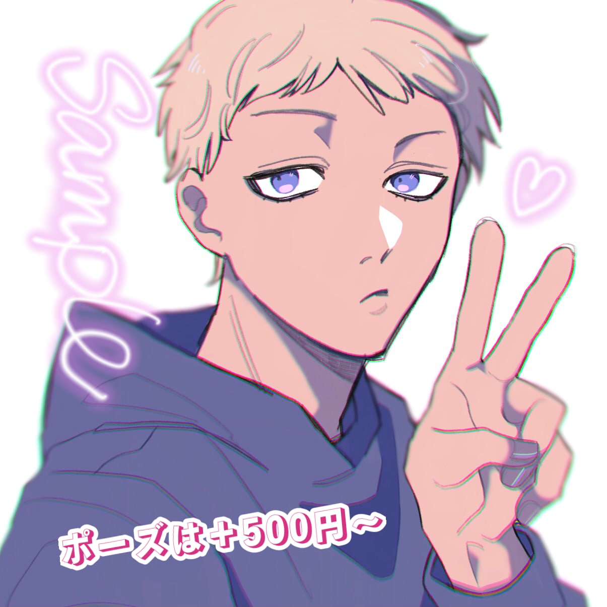 アイコンイラスト/イラストお描きします 初めてでも安心！パーツから選べます。 イメージ6