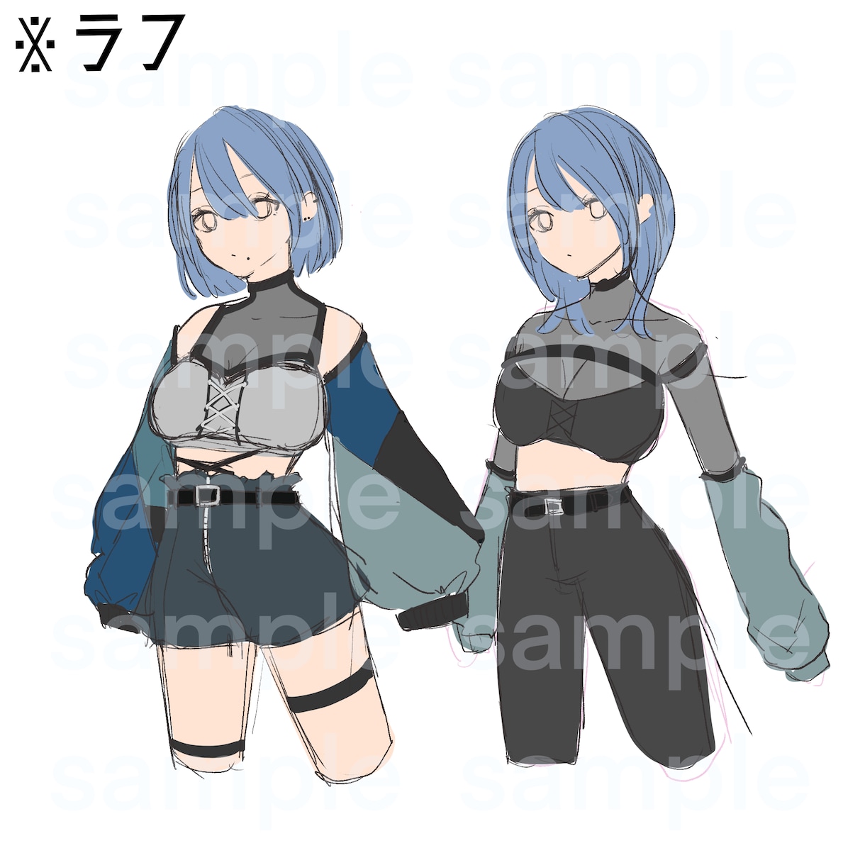 あなただけのVTuberモデル作ります 一緒に悩みながら納得のいく素敵なアバターを作りましょう！ෆ‪ イメージ2