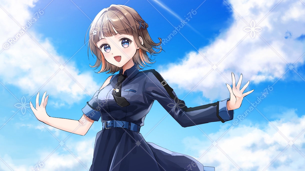 VTuberさん向けイラストお描きします おはVなどのSNS発信用のイラストはいかがでしょうか！ イメージ4
