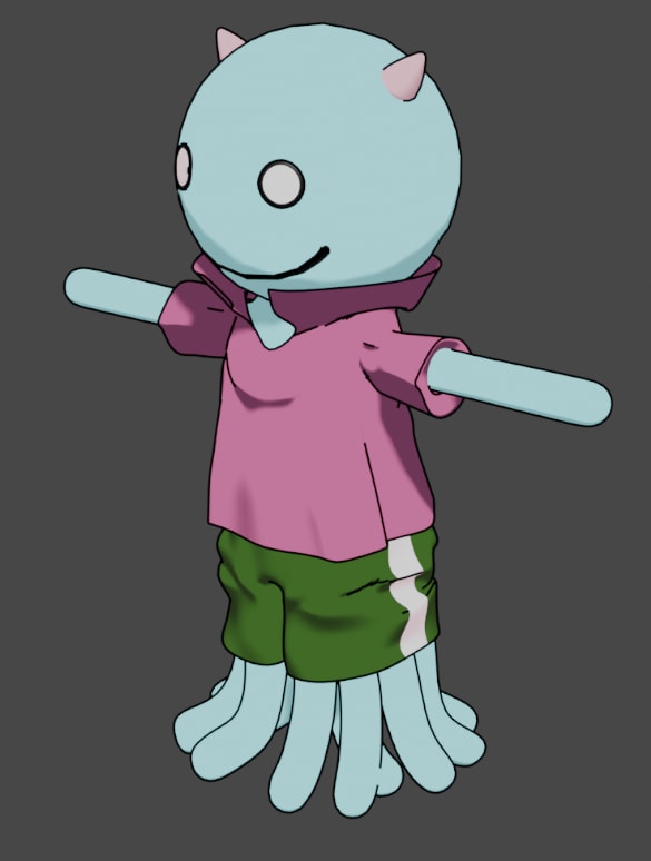 Blenderでモデリング制作します blender等を利用した3Dの制作を承っております。 イメージ3