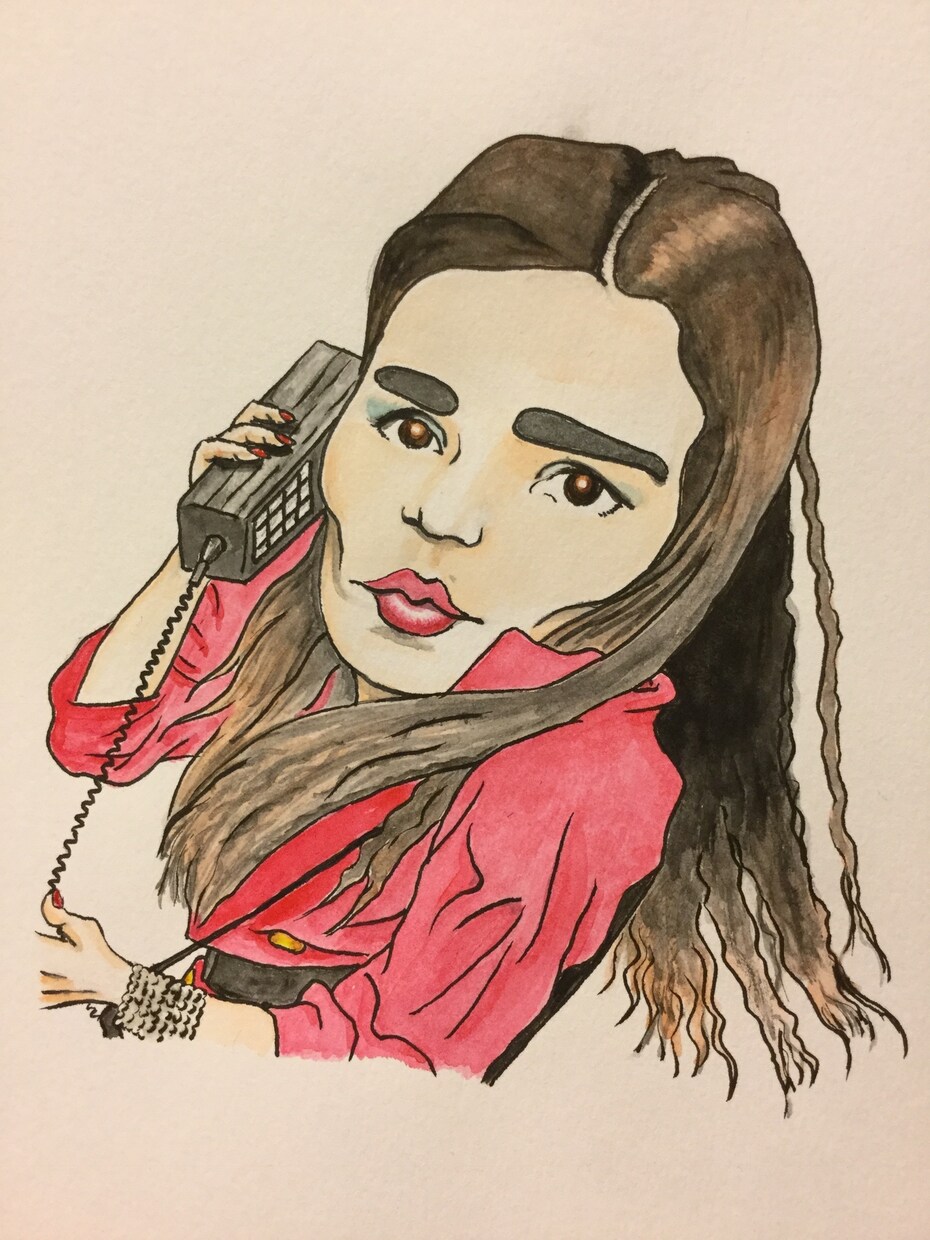 水彩の似顔絵を描きます 写真を元にポップに仕上げます。 イメージ2