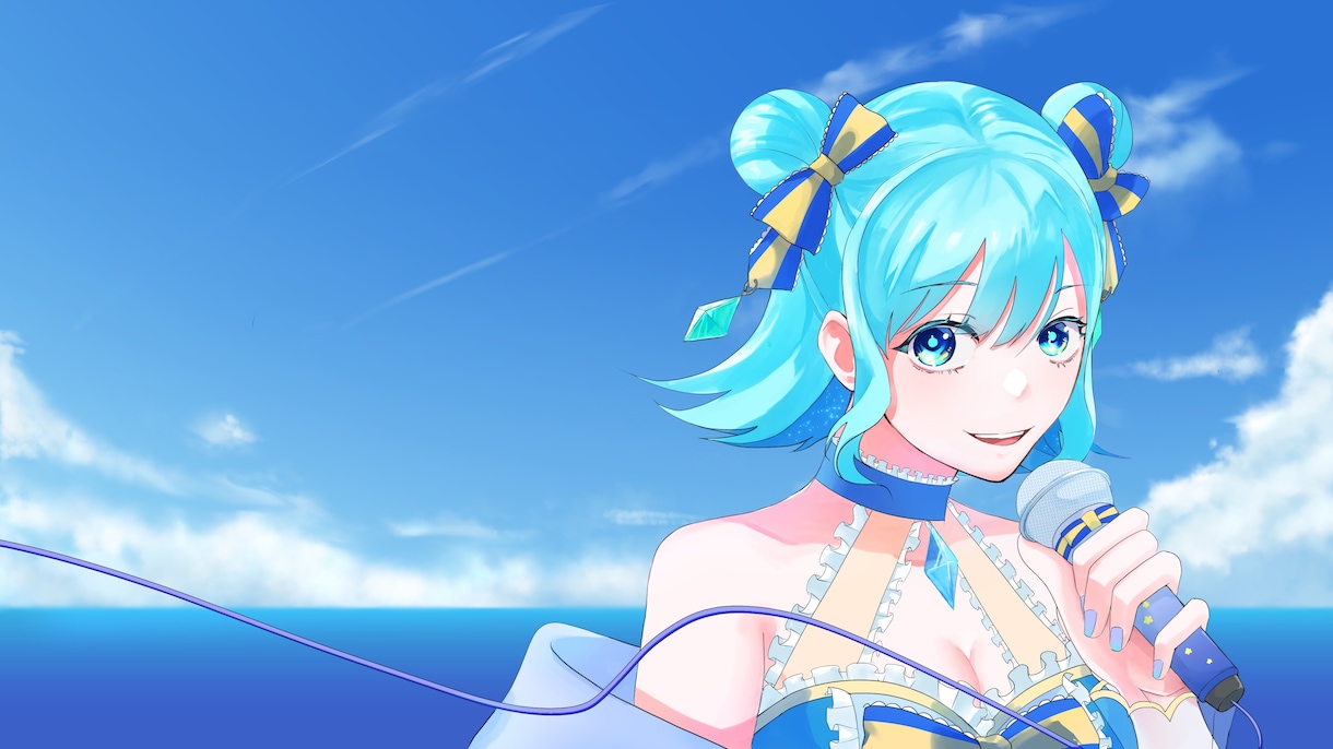 配信用サムネ、その他イラスト等描かせて頂きます オリジナルイラストで閲覧数アップ イメージ1