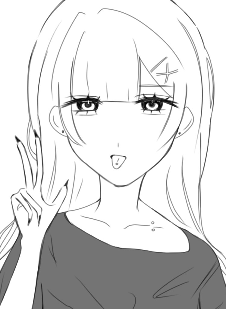 最短即日納品！立ち絵、一枚絵、アイコン描きます はじめてイラストを売ります、初心者なりに精一杯頑張ります。 イメージ2