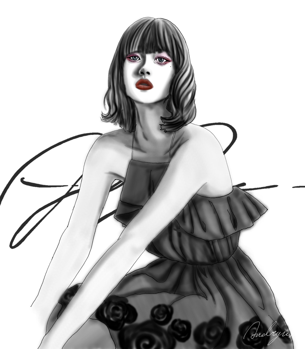 あなたの要望に合ったオシャレな似顔絵を描きます ファッションデザイナーが描くオシャレなあなたを✨ イメージ2