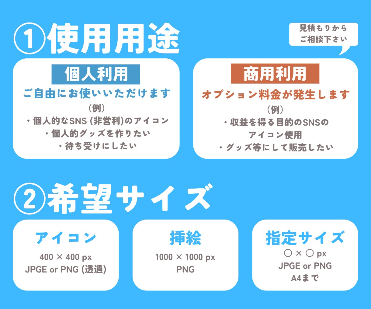 最短即日☆シンプルでクールな似顔絵アイコン描きます Twitterアイコンやインスタなどに目を惹くアイコンを⭐︎ イメージ5