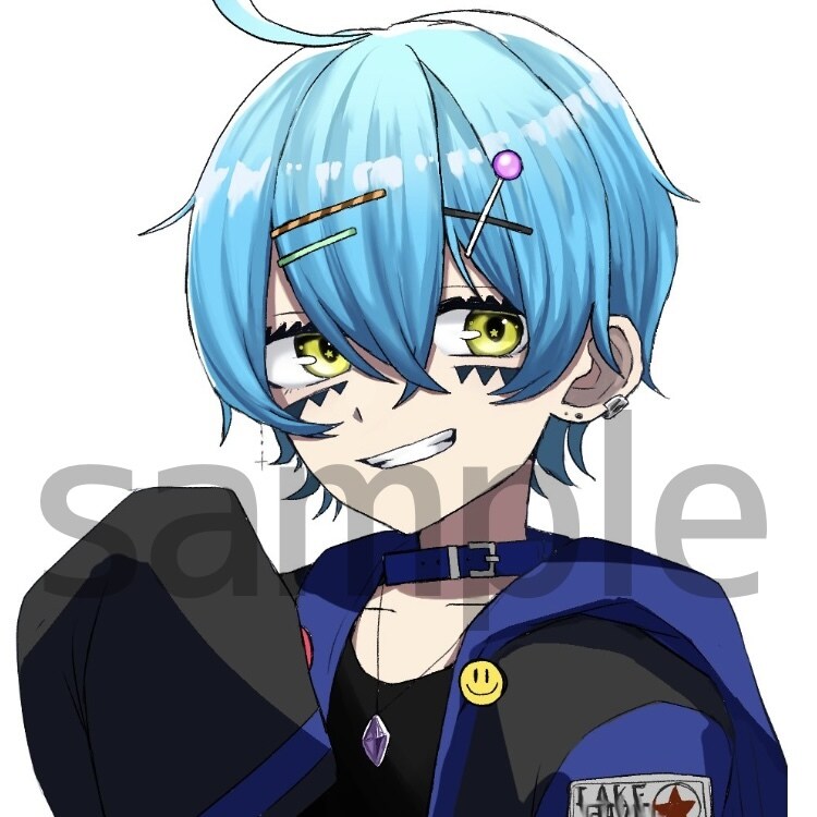 即日OK!  アイコンやTRPG立ち絵描きます かっこいい、可愛い!どちらのアイコンも承ります！ イメージ2