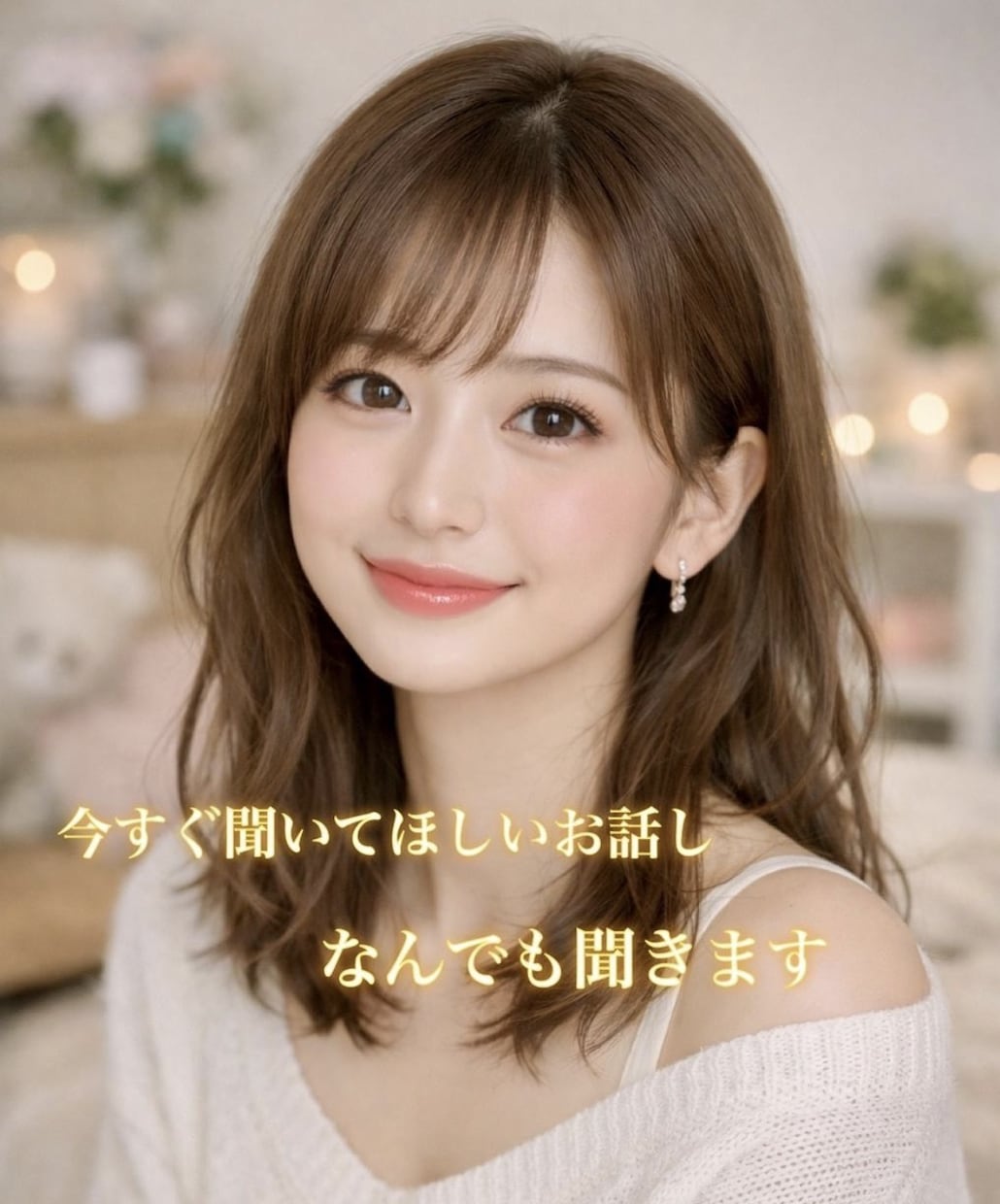 誰にも話せないあなたのお言葉そのまま受け止めます 恋愛の悩みや仕事、人間関係の悩んでいる話し相手になってほしい イメージ2
