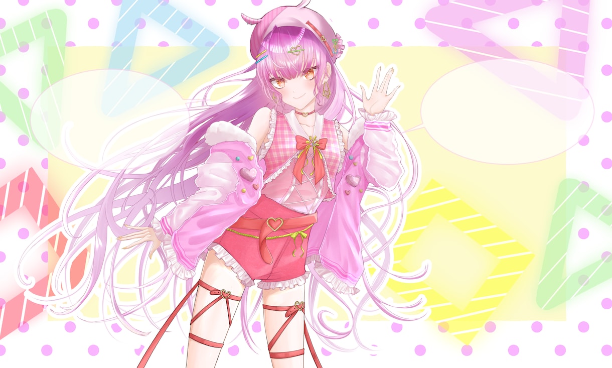 配信、歌ってみた用サムネ、動画イラスト描きます 希望のイラストを企業クオリティで作成！ イメージ3