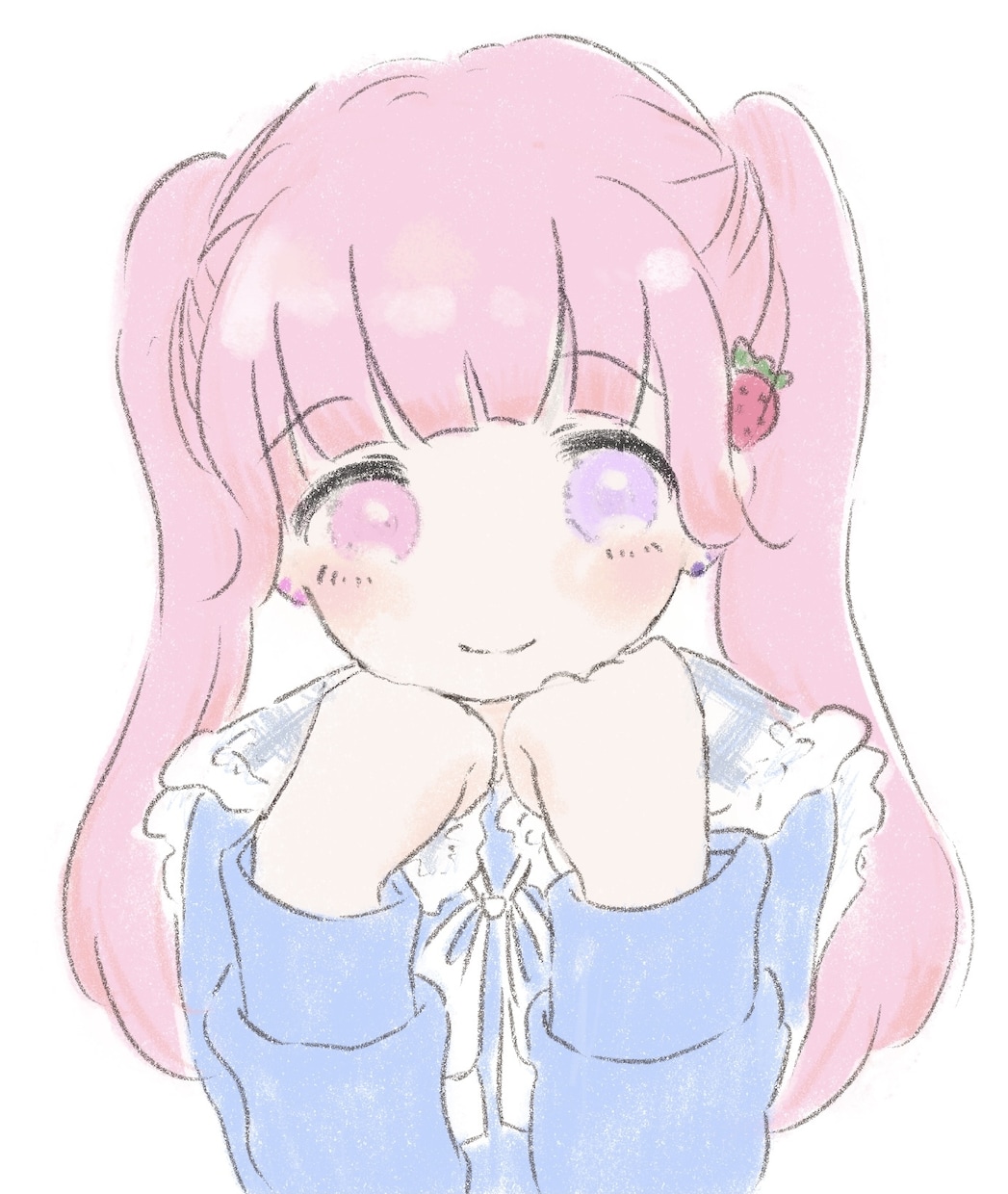 SNSのアイコン描きます お好きな絵柄から選べます。短期納品！制服なども！ イメージ1