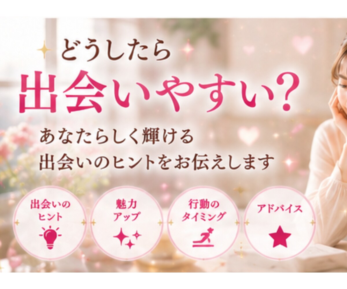 お辛いですよね【出会いに関する悩み】占います タロットメイン⭐︎数秘術・直感有り⭐︎具体的・丁寧に視ます☆ イメージ3
