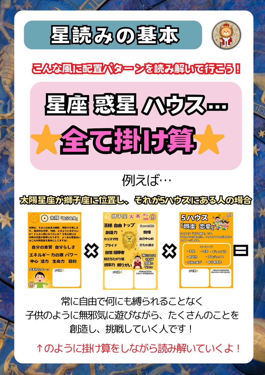 初心者の方でも感覚で星読みができるようになります イラストとカラー満載の星読み教科書 イメージ6