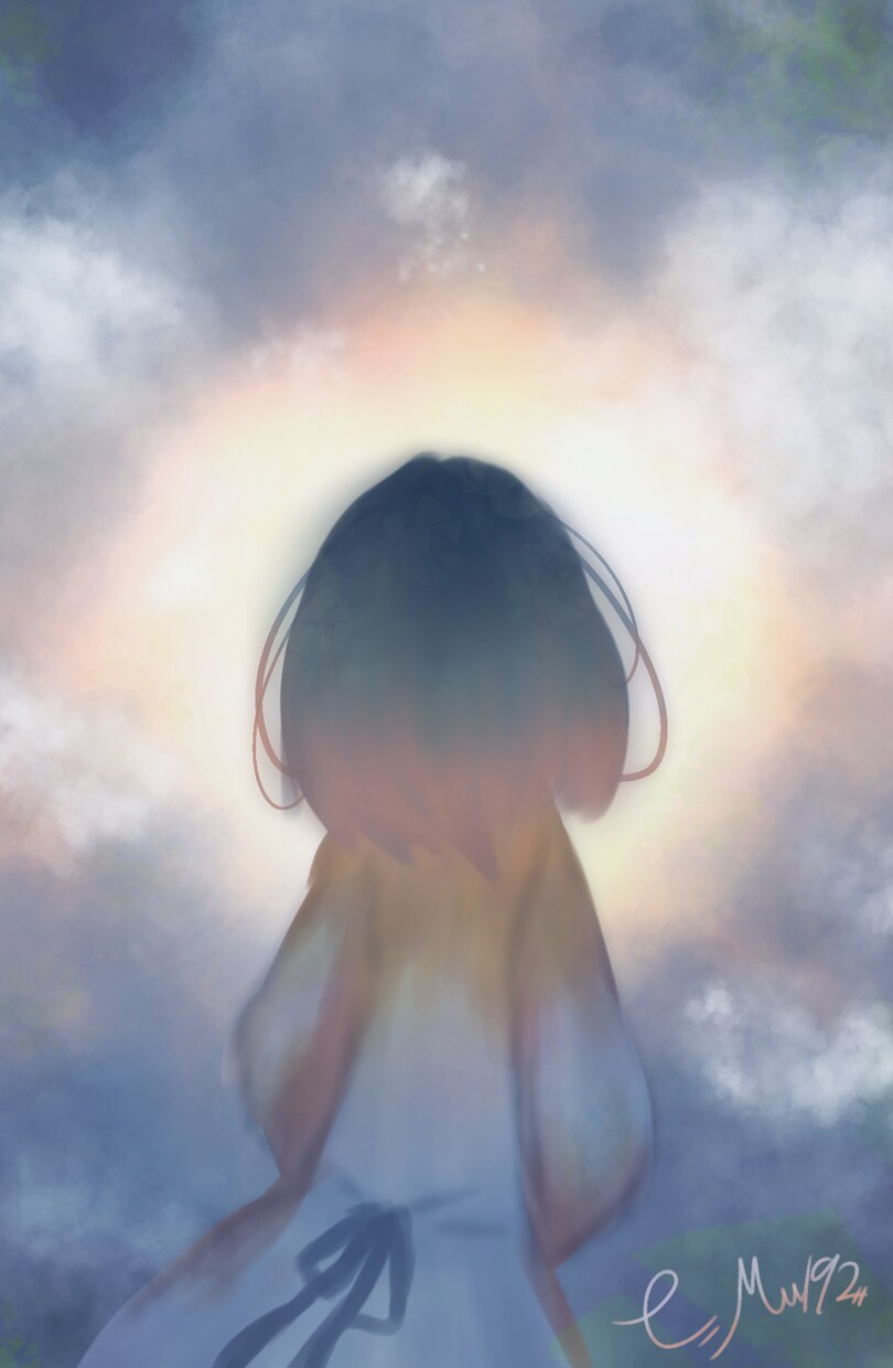 幻想的な後ろ姿。アイコン描きます 他では少ない、後ろ姿だけのイラスト依頼! イメージ5