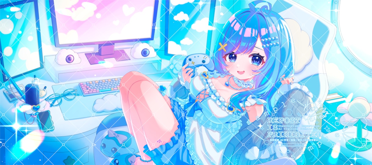 かわいいに全振りしたイラスト描きます グッズ用、配信用、動画用、記念用イラストを使用したい方 イメージ7