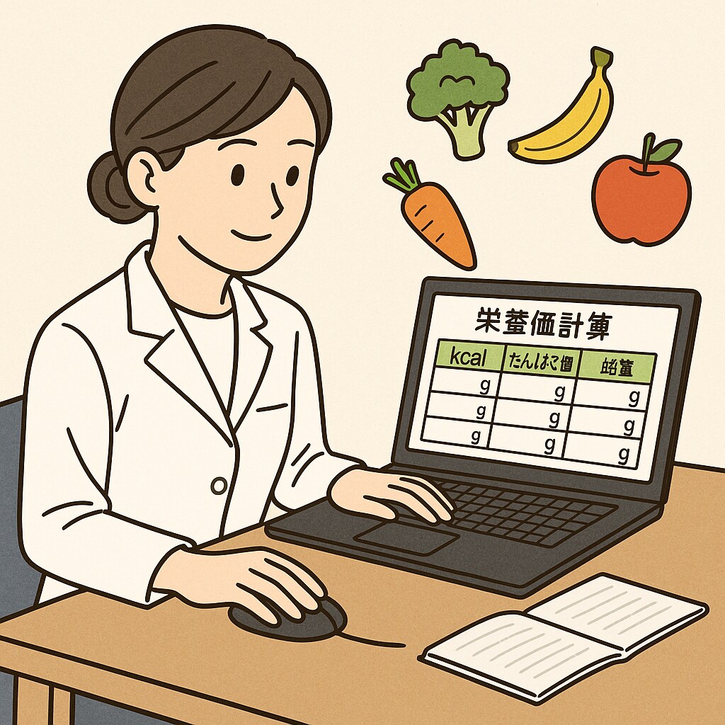 管理栄養士が栄養計算します 5品まで1000円で承ります！ イメージ1
