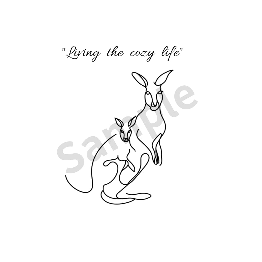 完成品のラインアートをご利用いただけます どこにでも利用できるシンプルなデザインを求めるあなたへ。 イメージ1