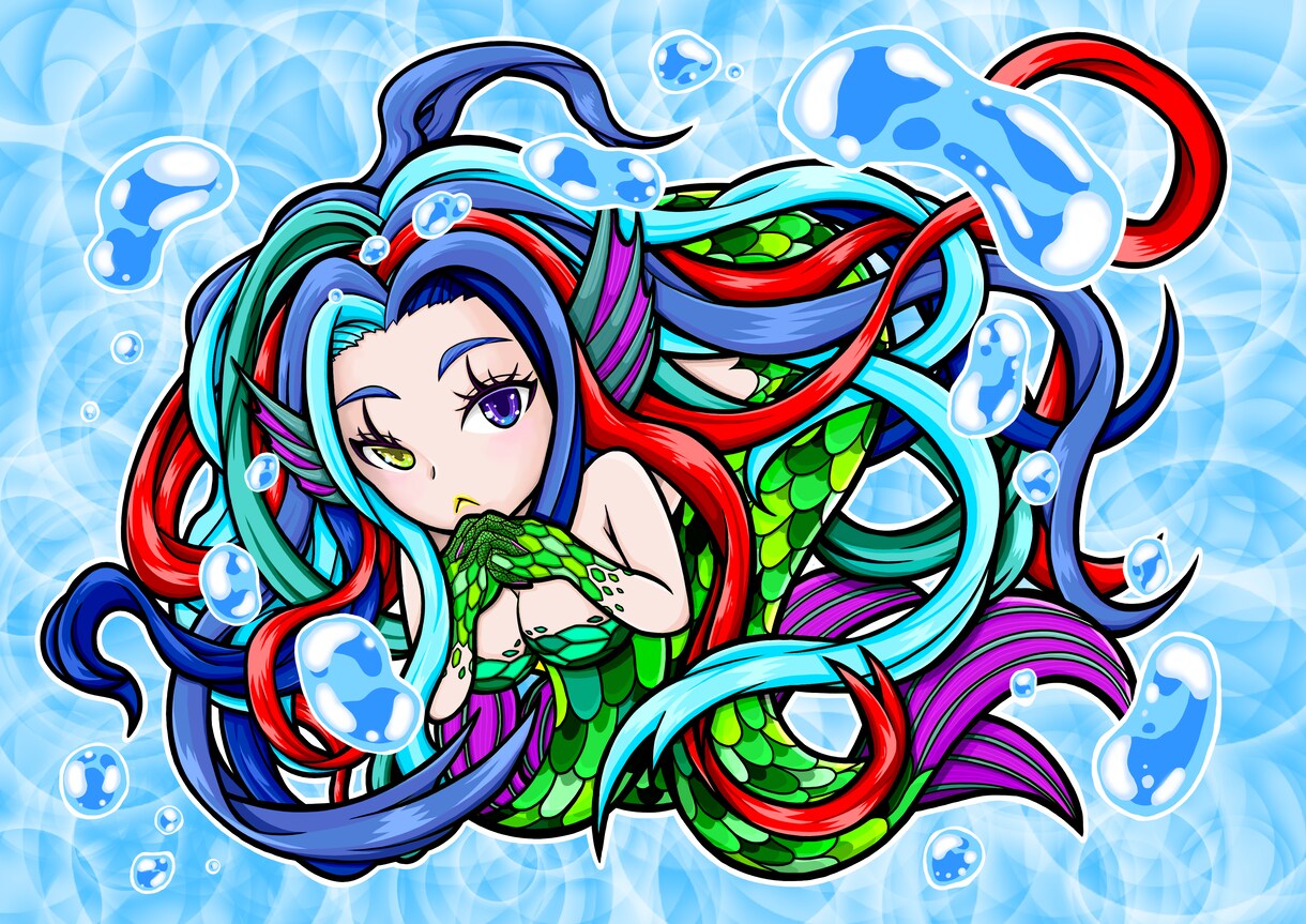 ゲームキャラクター風イラスト描きます 商用利用可！シンプルな料金設定で、イラスト制作します！ イメージ1