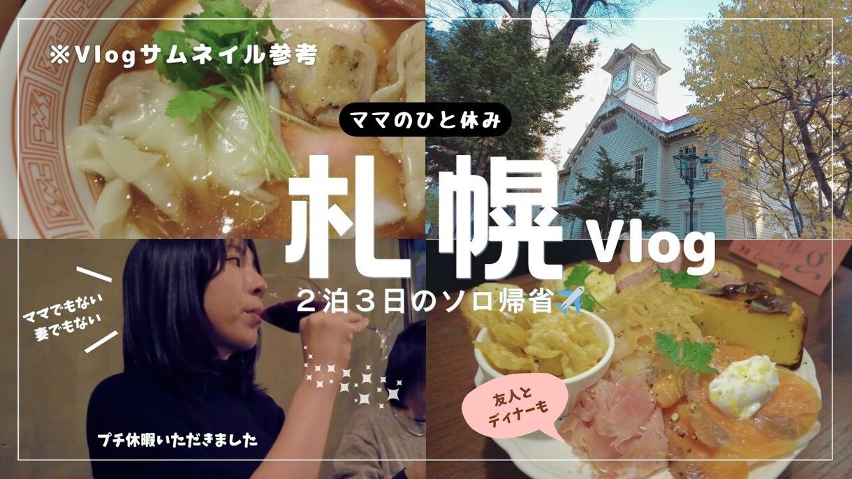 Vlog編集します リピーター様限定｜15,000円｜編集＋簡易サムネ付き イメージ1