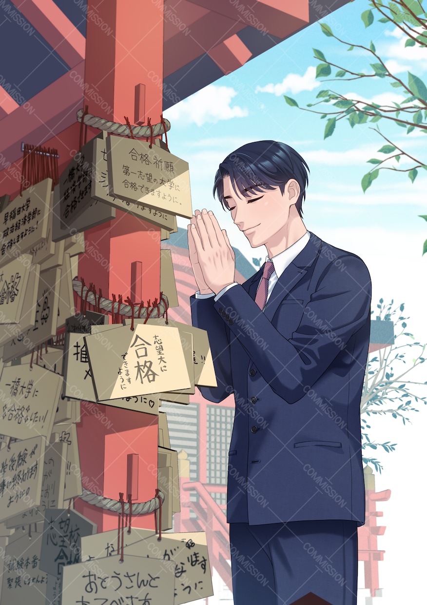絵柄寄せ可・キャライラスト何でも描きます アニメ系も厚塗りも対応！想像するシーンをイラストで再現します イメージ6
