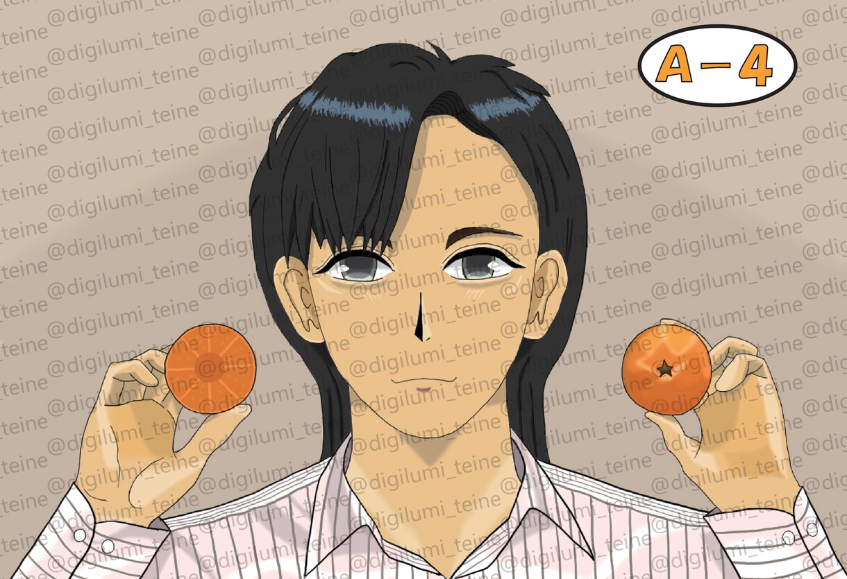 似顔絵イラスト（実写版）描きます 組合せ自由！　お好きな仕上がりを購入可能！ イメージ5