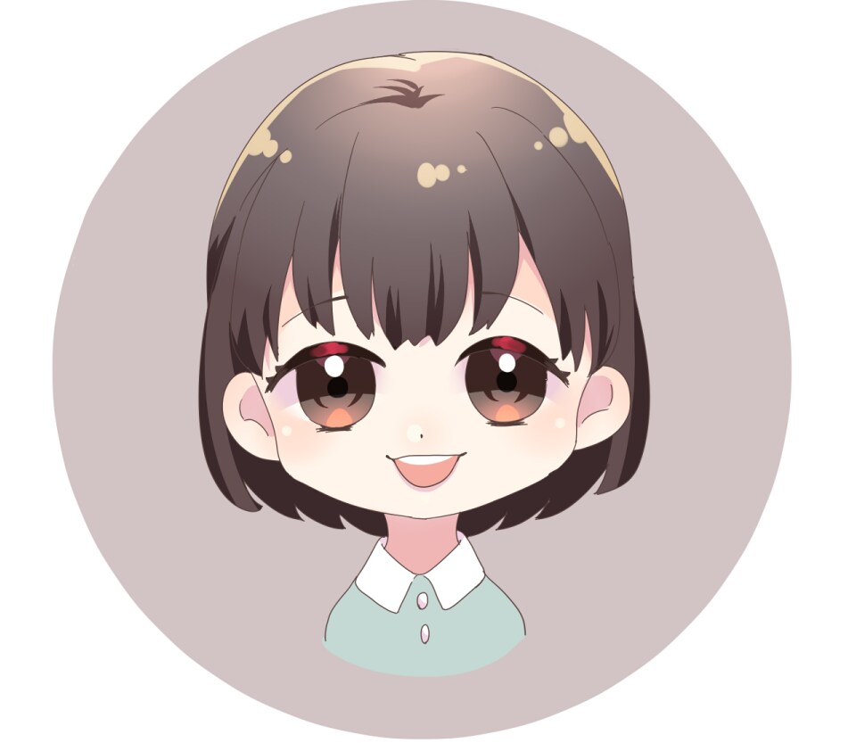 アニメ塗りで明るく華やか、かわいいイラスト描きます SNSやブログなどで、他より目をひく色合い、イラストです！ イメージ1