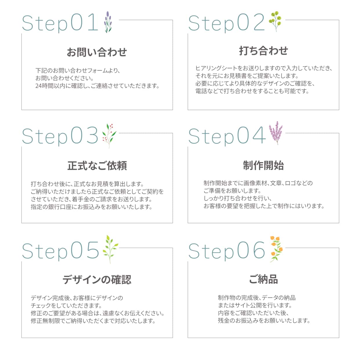 女性向け！集客につながるホームページを制作します サービスの魅力が伝わり、お問い合わせにつながるホームページを イメージ10