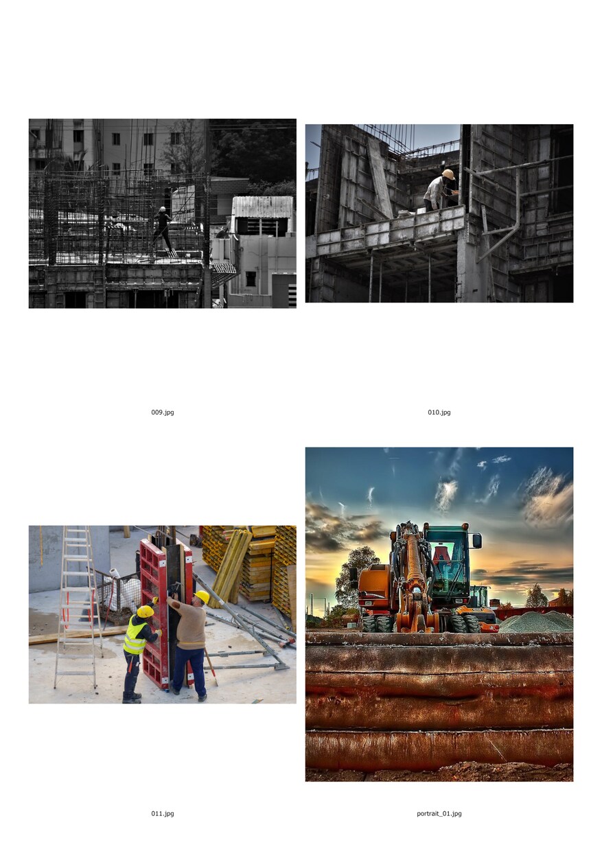 大量画像をPDF化します｜500枚対応します 工事写真・商品画像を見やすくまとめます！ イメージ5