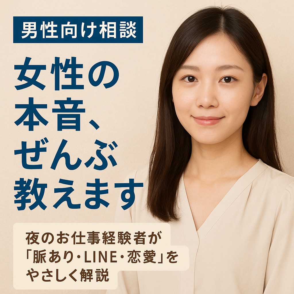 夜蝶・恋愛　女性の本音ぜんぶ教えます 夜のお仕事経験者が「脈あり・LINE・恋愛」を解読します イメージ1