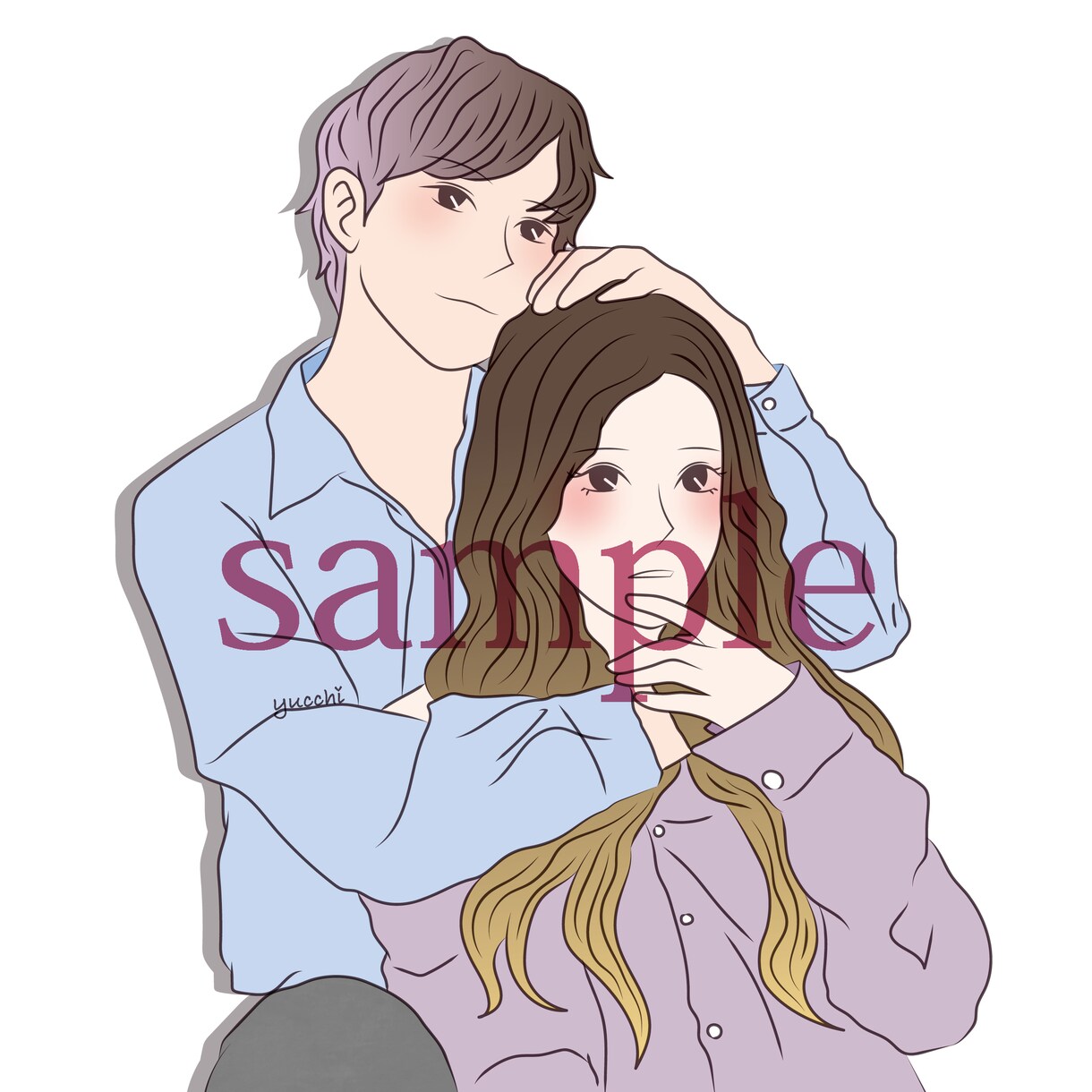 オシャレで可愛い女の子イラストを描きます お洒落なイラストで彩りをプラスしませんか。 イメージ5