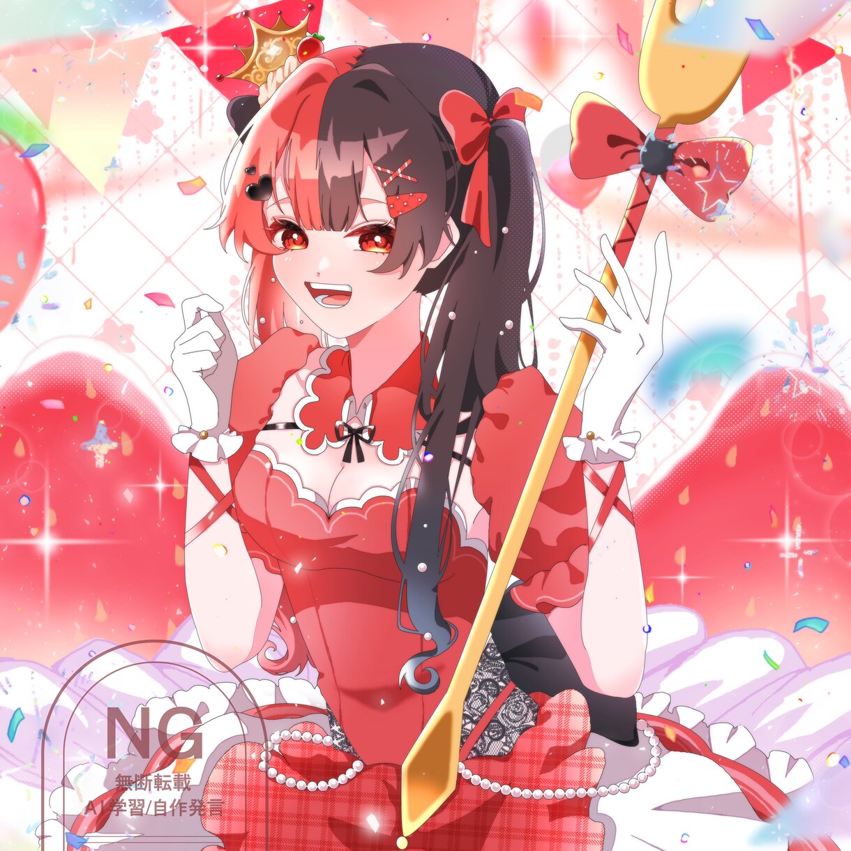 キラキラした可愛いイラストを描きます 見積もり大歓迎です！ぜひお声がけください！ イメージ4