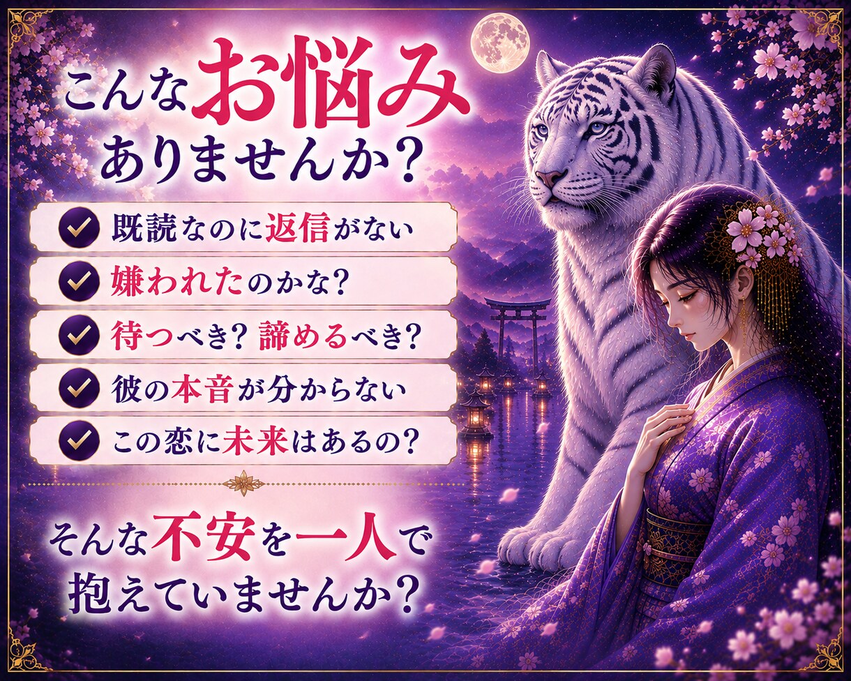 片思いのお相手の本音を霊視でお伝えします 既読なのに返事がない…その理由を心の奥から視ます イメージ3