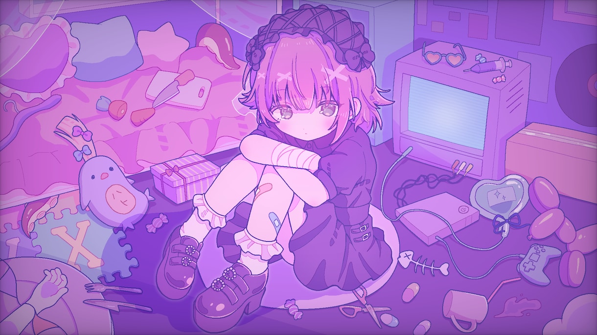 ゆめかわなイラストを制作します かわいい女の子、男の子イラスト、小物が得意です！ イメージ10