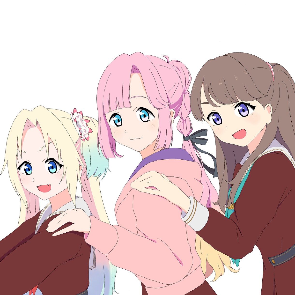 キャラクター絵【snsアイコン】作成します キャラ1体、背景無し、アニメ塗り イメージ1