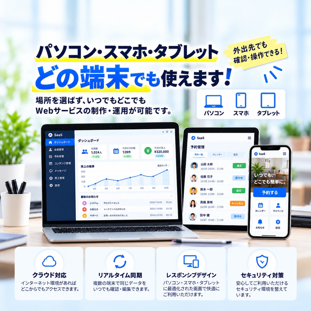 あなたのSaaSアイデアを実際に形にします アイデアから開発・公開まで対応します イメージ6
