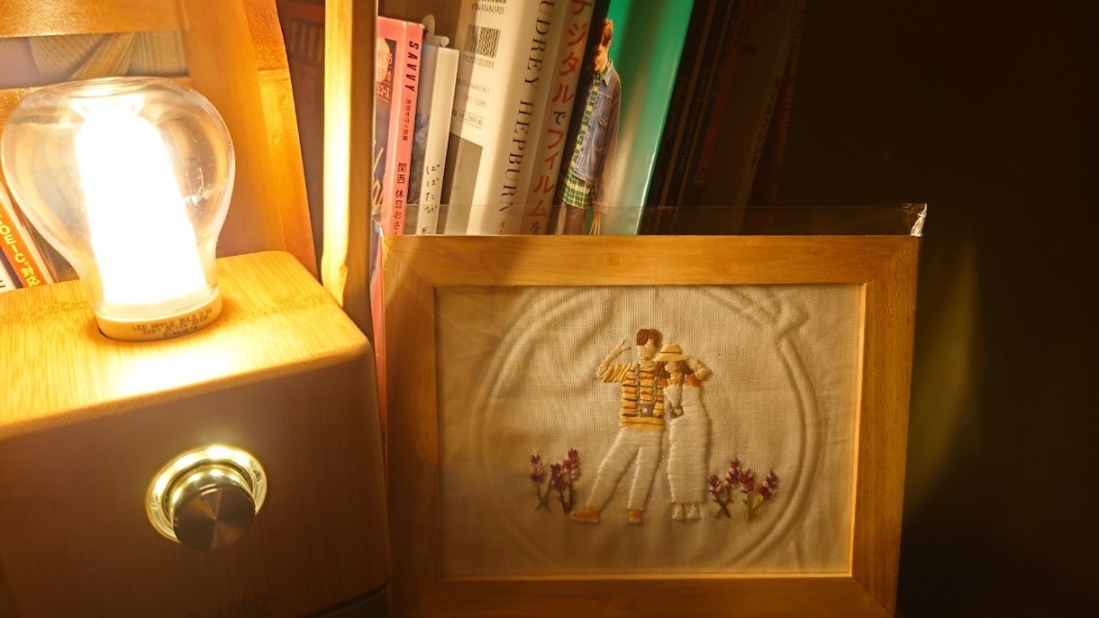 お気に入りの写真やイラストを刺繍します 大好きなあの場面を持ち歩こう! イメージ1