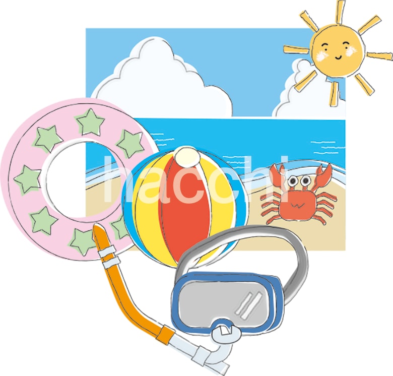 夏のイラストを販売いたします 夏のイラスト3点セットで販売いたします。 イメージ1