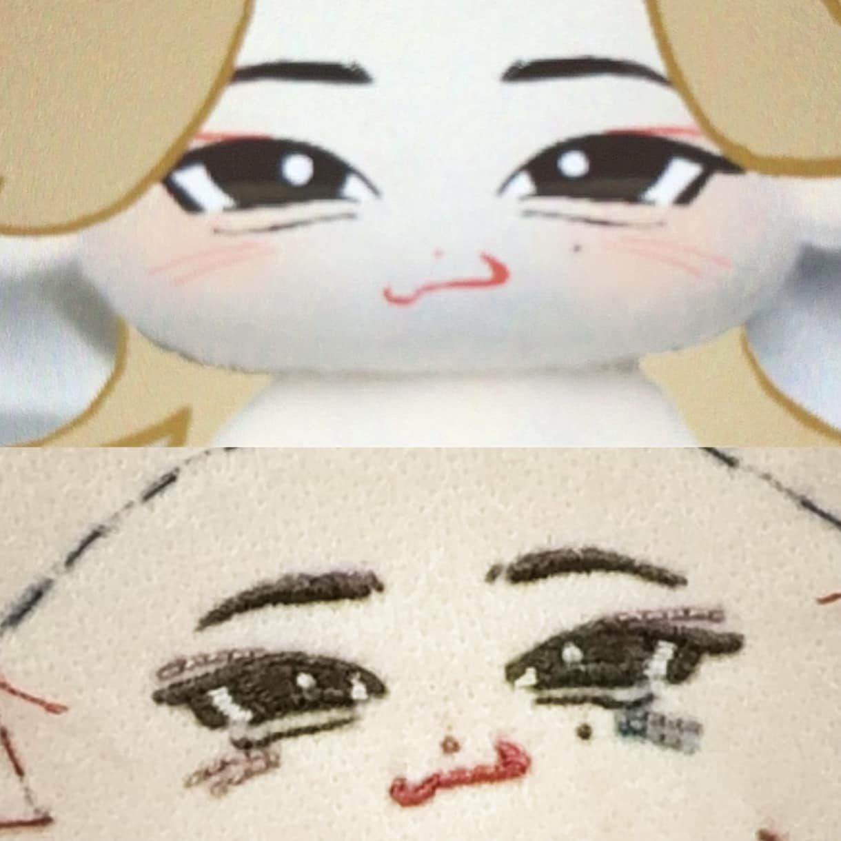 手刺繍 顔パーツ制作代行します 刺繍が苦手な方のお手伝いができたら嬉しいです イメージ4