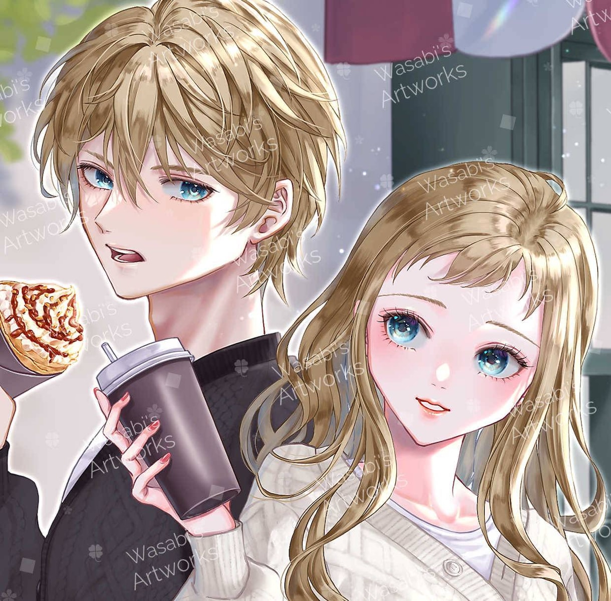 アイコン、TRPG立ち絵、サムネ等作成します 男女どちらでもお描きします。お気軽にお問い合わせ下さい イメージ1