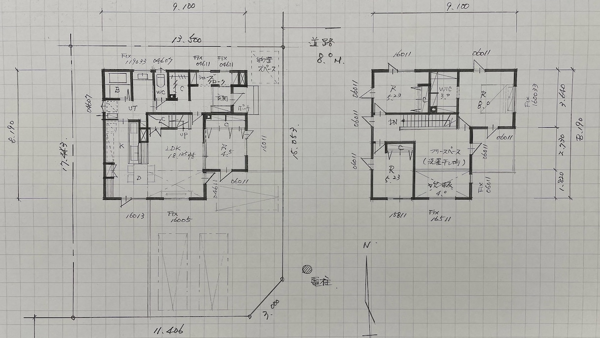 手書きの平面図で間取り考えます お客様のご要望に沿った、注文ならではの間取りを実現 イメージ5