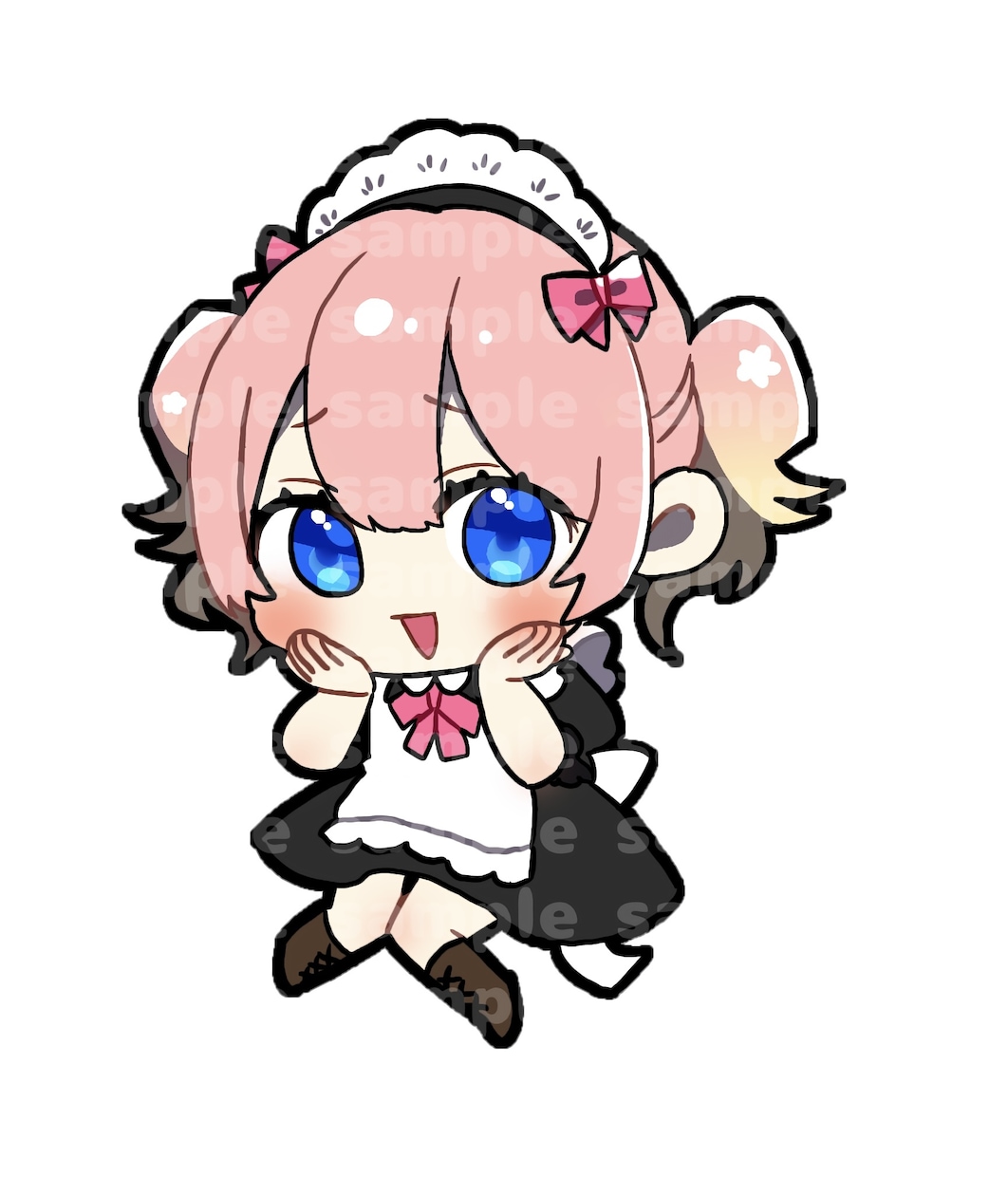かわいいミニキャラを描きます 最短ご依頼から２４時間で提供可能です！ イメージ3