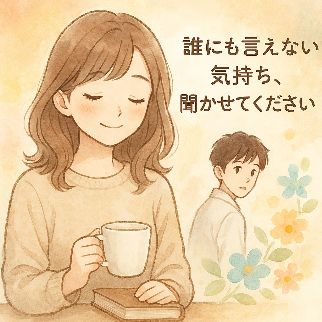 1週間チャットでお悩み相談ます 恋愛・人間関係・生きづらさに寄り添います イメージ1