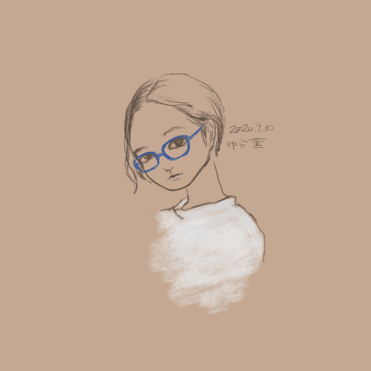手描き風のおしゃれなアイコン描きます SNS・名刺・ブログ・HP・プレゼント イメージ1