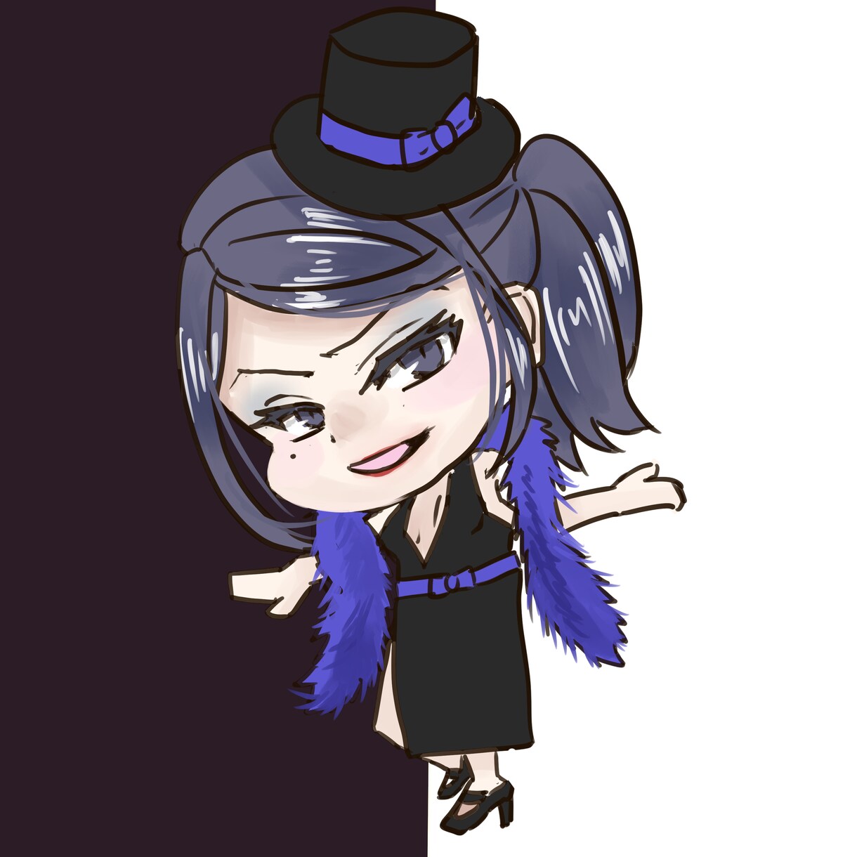 SDアイコン描きます TwitterやInstagram等のアイコンなどにどうぞ イメージ1