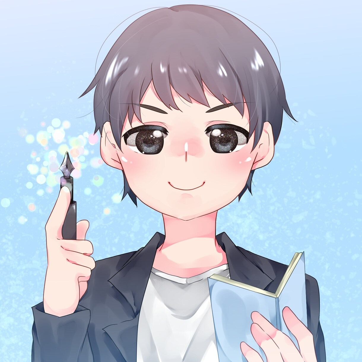 可愛い系のSNS用のアイコン描きます SNS等のアイコン用のイラストをカラーでお描きします。 イメージ10
