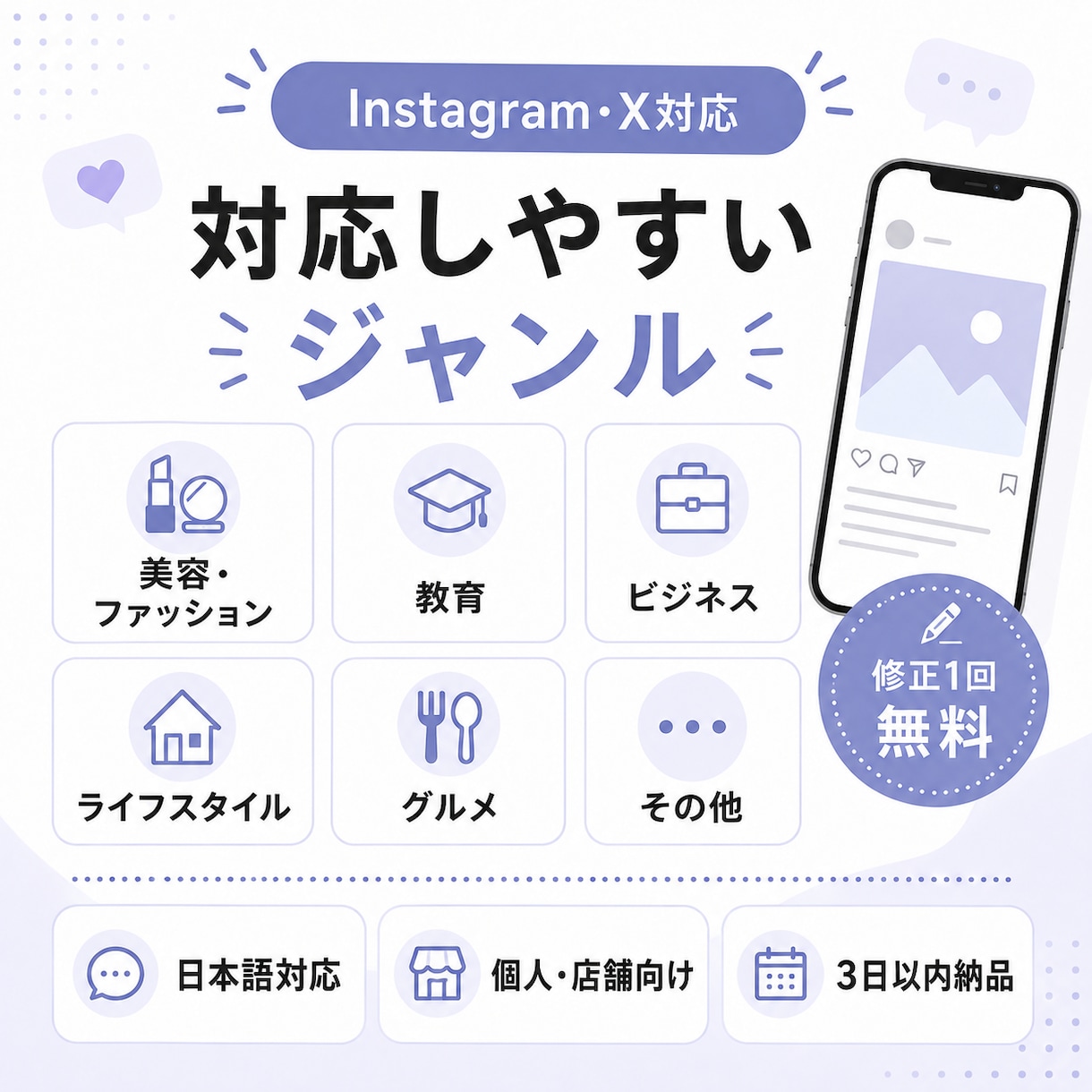 Instagram・X対応｜伝わる文章を作成します 忙しい方へ｜SNS投稿文を読みやすく魅力的に作成します イメージ8