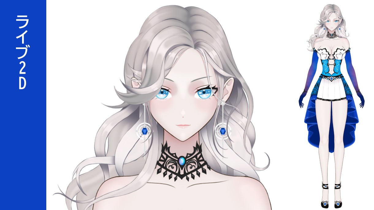Live2d用パーツ分けイラスト作成します 色々なタイプ子供、女性、男性まで用途に合わせて作成可能です！ イメージ1